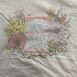 Budweiser distressed tee